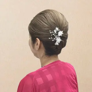 似合わせヘアメイク 💐オダギリチアキのヘアスタイル