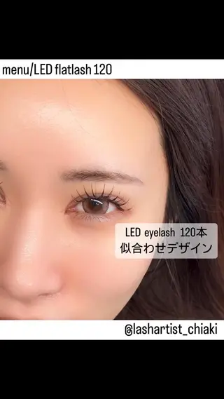マツエク・マツパ Liberte CHIAKIのマツエク・マツパデザイン