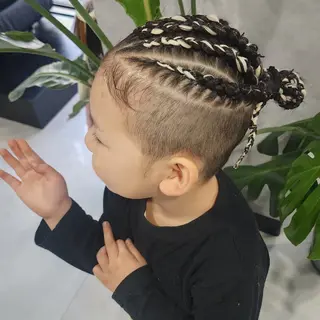ヘアアレンジ キッズ メンズ ESTELA... OHARA のヘアスタイル