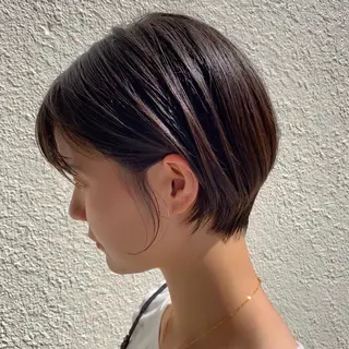 ショート カラー コバヤシ タイジュのヘアスタイル