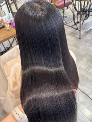 ロング パーマ 🫧髪質改善🫧ツヤ 髪🫧Terumiのヘアスタイル