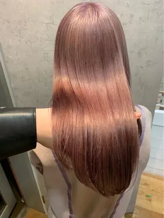 セミロング カラー 🫧似合わせカット 🫧tomo/銀座のヘアスタイル