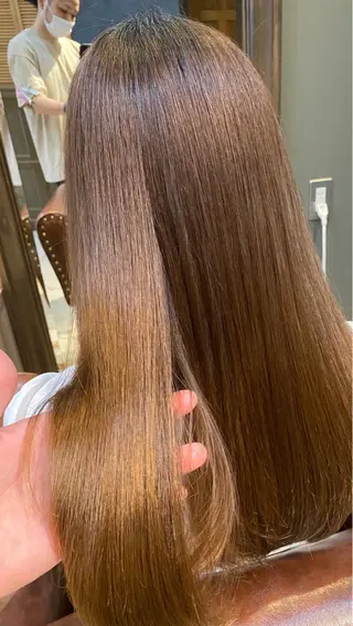 ロング 比嘉 翼のヘアスタイル
