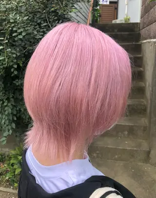 カラー ダブルスキルエクステ /羽エクステ白石宇由のヘアスタイル