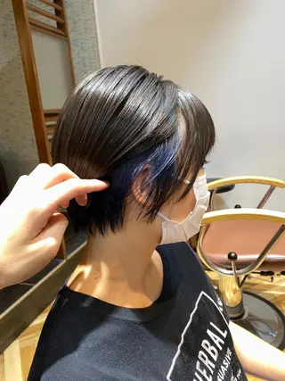ショート カラー 美髪改善・レイヤー tadasuke⭐️のヘアスタイル
