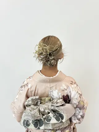 ミディアム ヘアアレンジ 桜新町/ Mea⭐︎のヘアスタイル