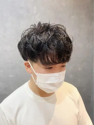 パーマ メンズ 中村 ひなたのヘアスタイル