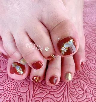 ネイル tRING* しいの木台のネイルデザイン