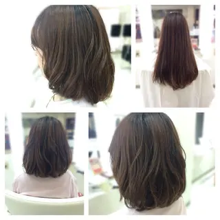 ミディアム いけだ ゆうのヘアスタイル