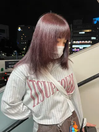 カラー lien【リアン】所属・鵜澤 華乃音のヘアスタイル