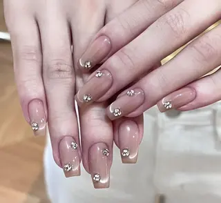 ネイル By moonネイル 🌷ワンホン/韓国風のネイルデザイン