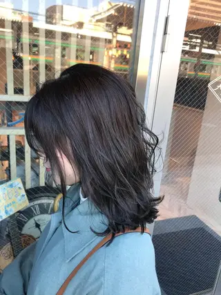 ロング 松井 博徳のヘアスタイル