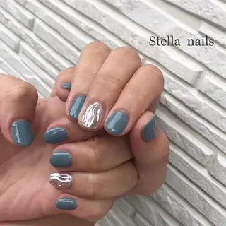 ショート ネイル Stella nailsのネイルデザイン