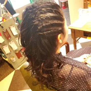 ミディアム ヘアセット/髪質改善 /カラー/TADOのヘアスタイル