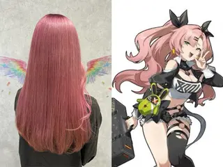 ロング カラー 韓国ヘアー🦄ྀི オタク美容師🌈山本のヘアスタイル