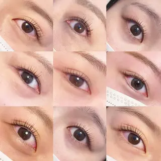マツエク・マツパ アイブロウ プロカラーカレン 藤井寺店のマツエク・マツパデザイン