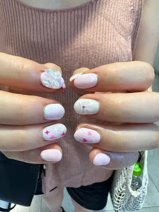 ネイル ハイトーン特化 pepe🎀のヘアスタイル