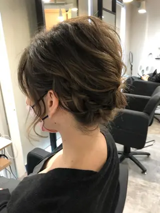 ヘアアレンジ レイヤー/エクステ alpha下妻のヘアスタイル