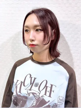 ショート カラー 柔らか垢抜けｶﾗｰと ｶｯﾄ🫧ASUKAのヘアスタイル