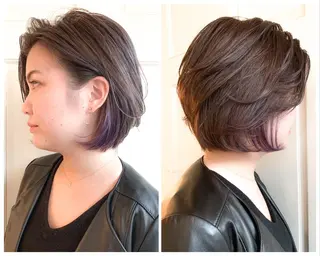ショート ショート✨ボブ✨代表 新田見美仁のヘアスタイル