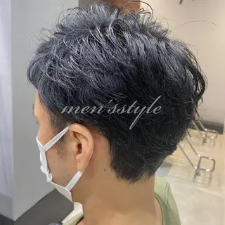 ショート メンズ わたなべ りょうのヘアスタイル