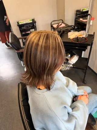 カラー 髪質改善⚡️カラー 🍀武久 誠🍀のヘアスタイル