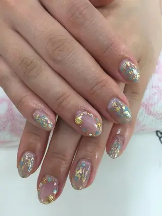 ネイル 東十条muumii ネイルまつ毛のネイルデザイン