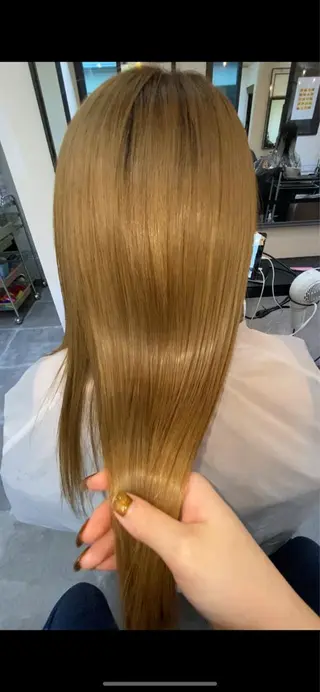 ミディアム 美髪✨髪質改善 &艶カラーmanaeのヘアスタイル