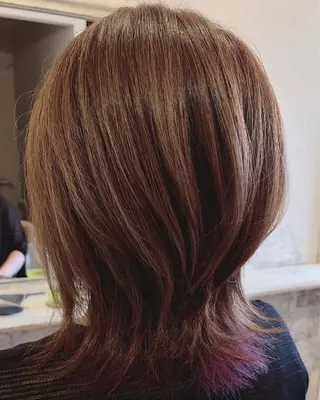 ミディアム カラー 【DECIDE L.A.W】氏原　将のヘアスタイル