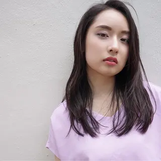 ロング 花井 啓好のヘアスタイル
