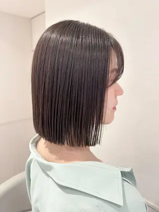 ミディアム 縮毛矯正専門 金井佳祐のヘアスタイル