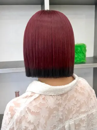 セミロング カラー ヘアアレンジ 顔周りカット×透明感 カラー💫AINAのヘアスタイル