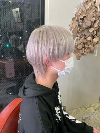 カラー 安田和洋 ブリーチカラー特化のヘアスタイル
