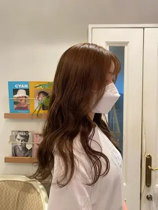 ロング 薄暮 マツイ　レンのヘアスタイル