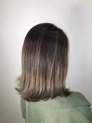 ミディアム カラー 大橋 輝久のヘアスタイル