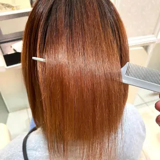 セミロング 🌈髪質改善/縮毛矯 正特化🌈鈴木一寿のヘアスタイル
