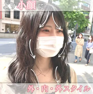 セミロング 【悩み解決!美髪へ】 店長 平間 響のヘアスタイル