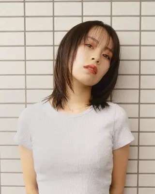 ミディアム カラー ryuma/ボブ /透明感カラーのヘアスタイル