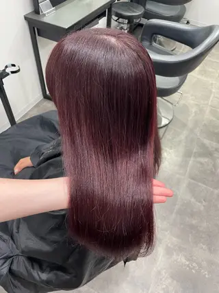 ロング カラー 🎀暖色/ラベンダー /paru🤍のヘアスタイル