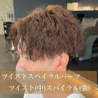 パーマ メンズ 【ニュアンスパーマ】 西岡拓海のヘアスタイル
