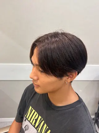 カラー メンズ 辺土名 皇冶のヘアスタイル