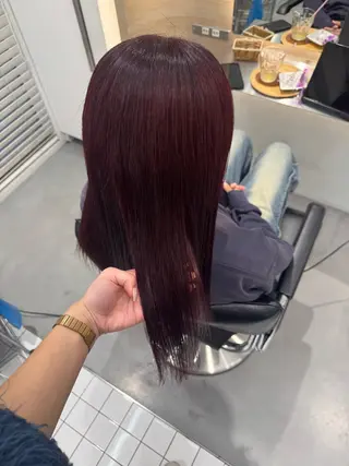カラー ナカバチ ユイ🌼 Rizm greenのヘアスタイル