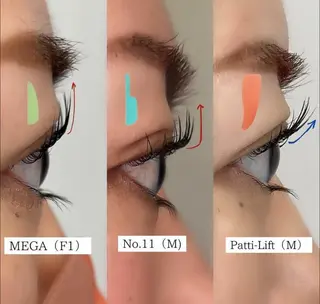 マツエク・マツパ アンジュベル Ginzaのマツエク・マツパデザイン