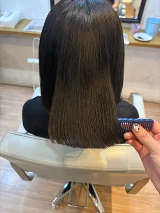 ミディアム 韓国ヘアー🇰🇷 MIWAのヘアスタイル