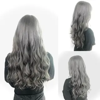 ロング カラー パーマ ヘアアレンジ メンズ キッズ ネイル マツエク・マツパ ✨最強美容師✨ 💙にっしー西村💙のヘアスタイル