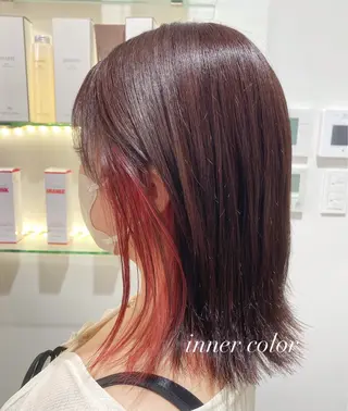 ミディアム 上村 恵里佳のヘアスタイル