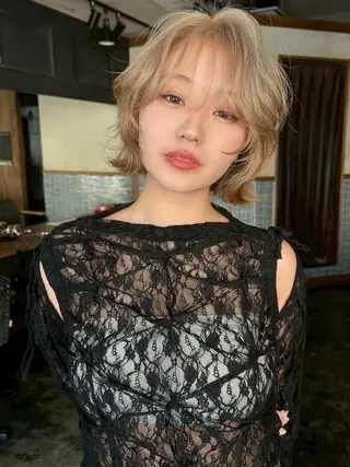 カラー レイヤー/暖色カラー /似合わせ/Moeのヘアスタイル