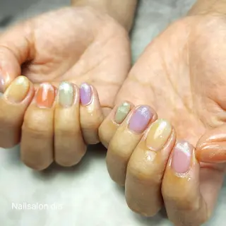 ネイル 栗東駅 徒歩10分 ネイルサロン ディアのネイルデザイン