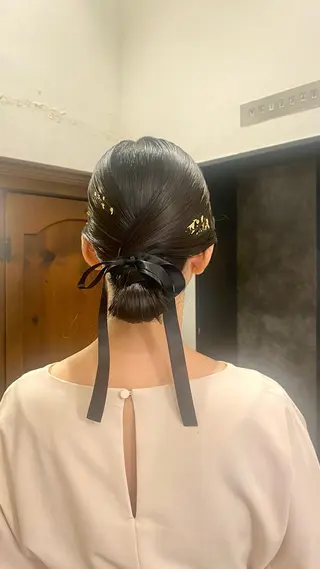 ヘアアレンジ 透明感カラー 🦙なりたりみのヘアスタイル