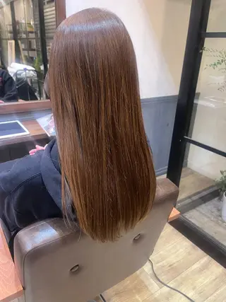 ロング Kasahara Akariのヘアスタイル